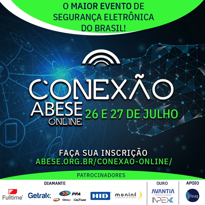 Conexão Abese debate o futuro da segurança eletrônica em evento online e gratuito