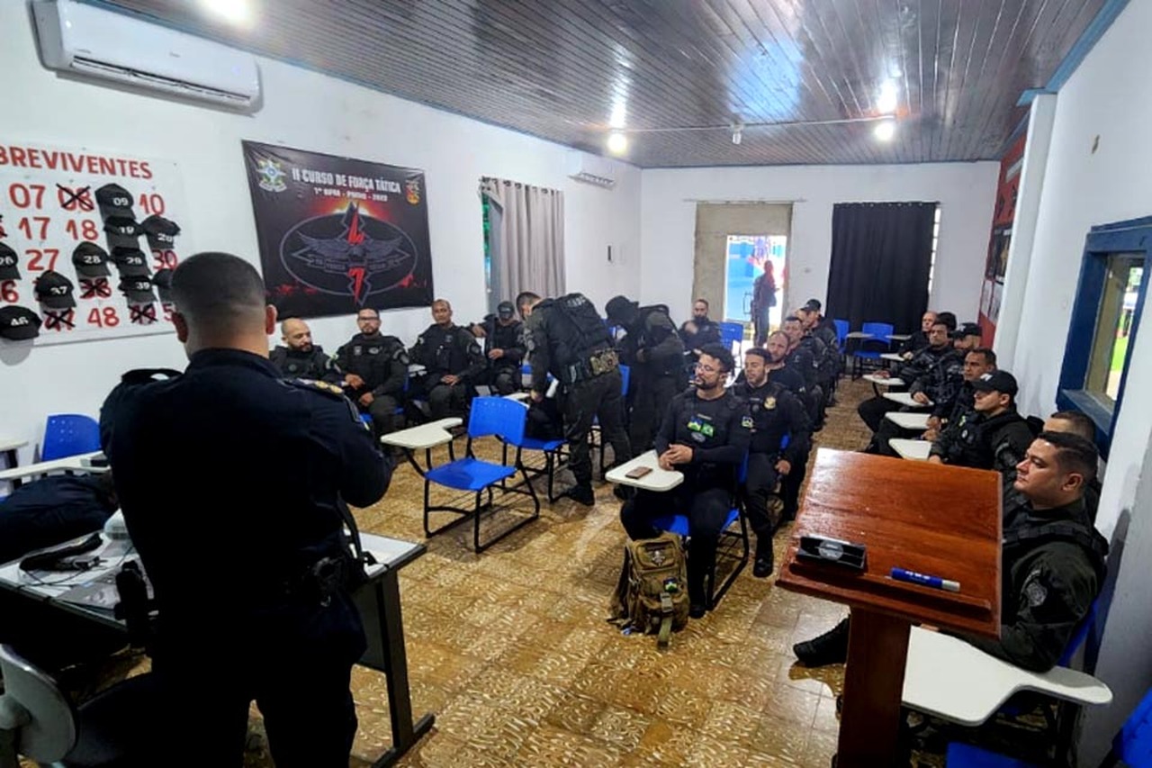 Polícias Civil e Militar recebem treinamento do governo de Rondônia
