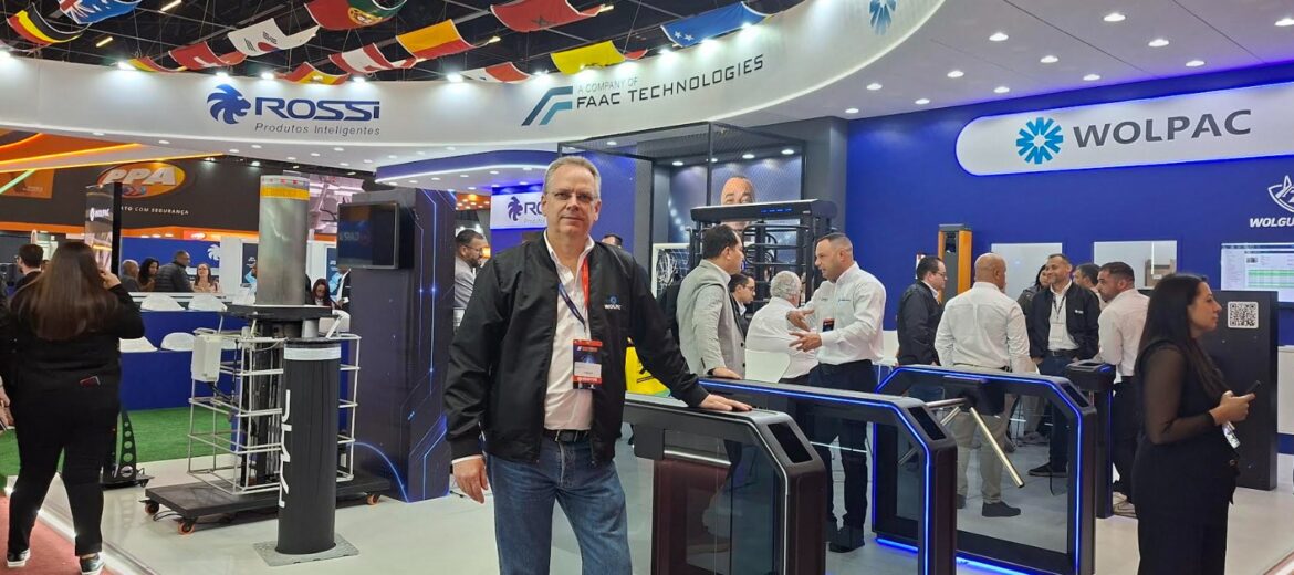 Grupo FAAC Technologies reúne Rossi, Wolpac e Garen em estande histórico na Exposec 2026 - Portal Security