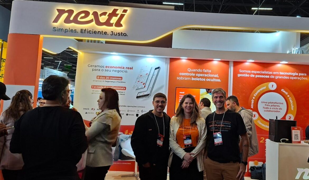 Nexti apresenta tecnologias para controle de jornada, escalas, automação de processos e gestão de equipes na Exposec 2026 - Portal Security