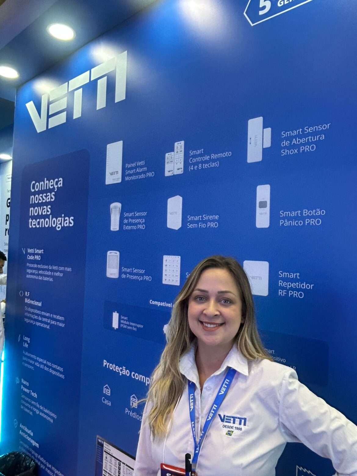 Segurança completa dentro e fora foi o destaque da Vetti nessa edição da Exposec 2026 - Portal Security